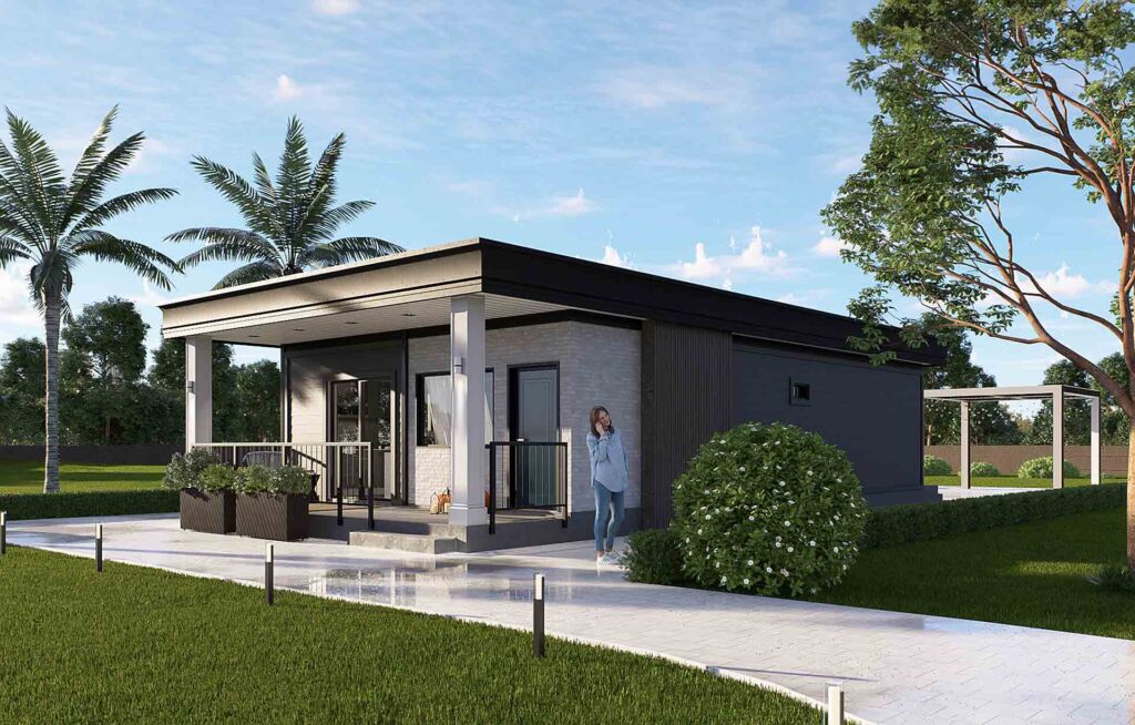 Sustainable Modular House Sustainable Modular House - Eco-Friendly, Cost-Effective